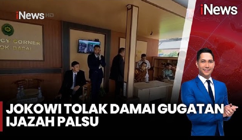 Jokowi Ogah Damai! Kasus Ijazah Palsu Lanjut ke Persidangan