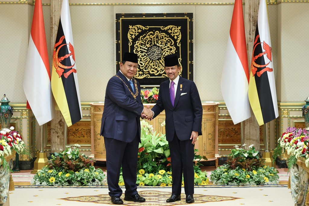 Prabowo Komitmen Pererat Hubungan Indonesia-Brunei: Kita Satu Keluarga