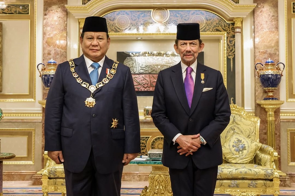 Prabowo Dianugerahi Penghargaan Tertinggi dari Sultan Brunei, Ini Maknanya