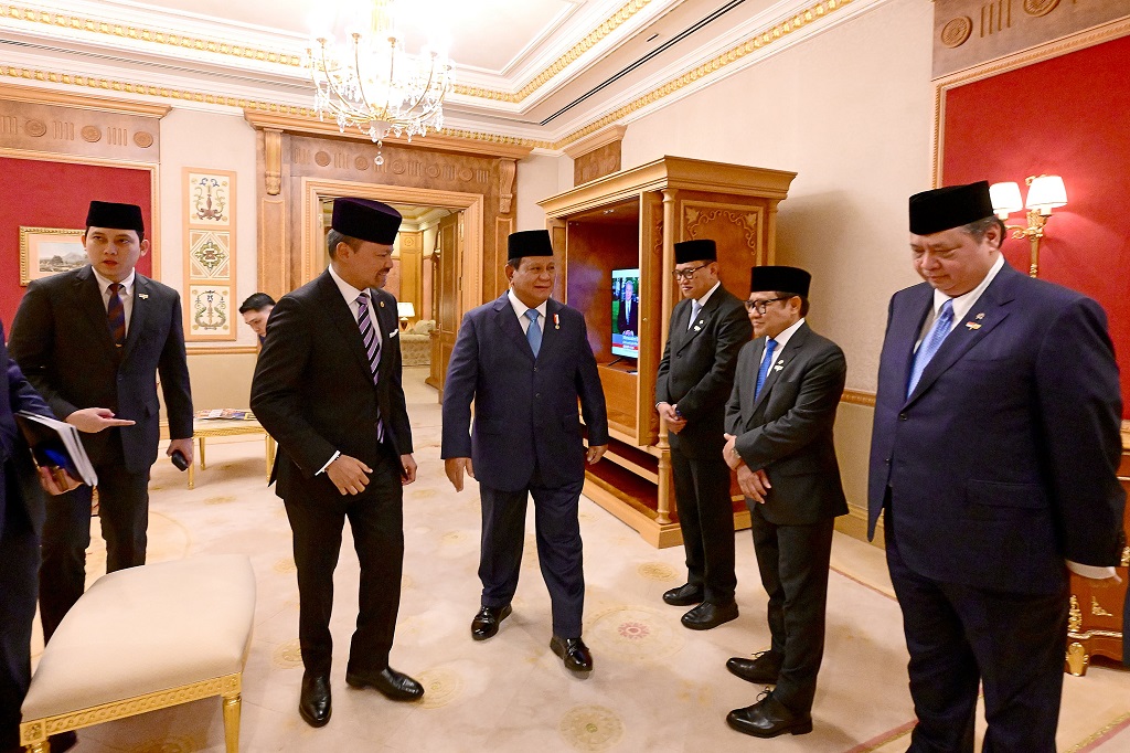 Prabowo: Kalau Brunei Dicubit, Kami di Indonesia Ikut Rasakan Sakitnya