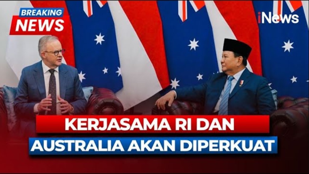 Prabowo dan PM Albanese Sepakat Perkuat Kerja Sama Strategis RI-Australia