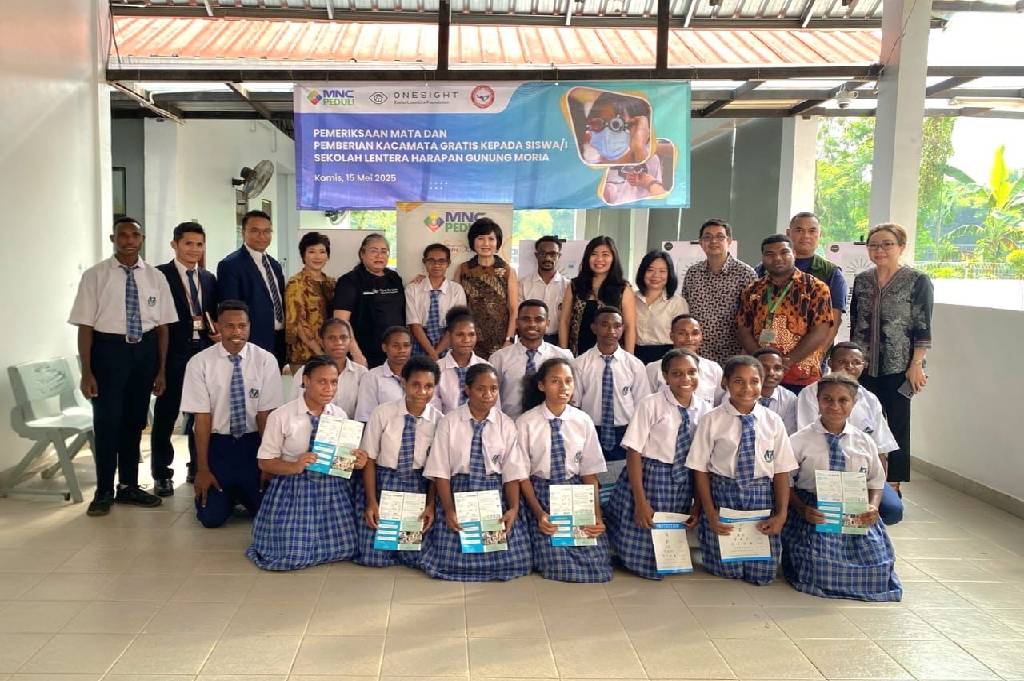 MNC Peduli dan EssilorLuxottica Ajak Anak-Anak Sadar Kesehatan Mata, Intip Keseruannya!