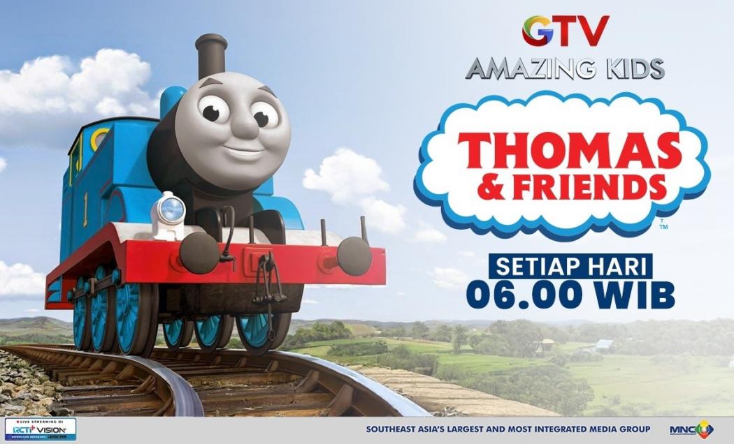 GTV Amazing Kids Siap Bawa Kamu Berpetualang Bersama Thomas di Pulau Sodor!