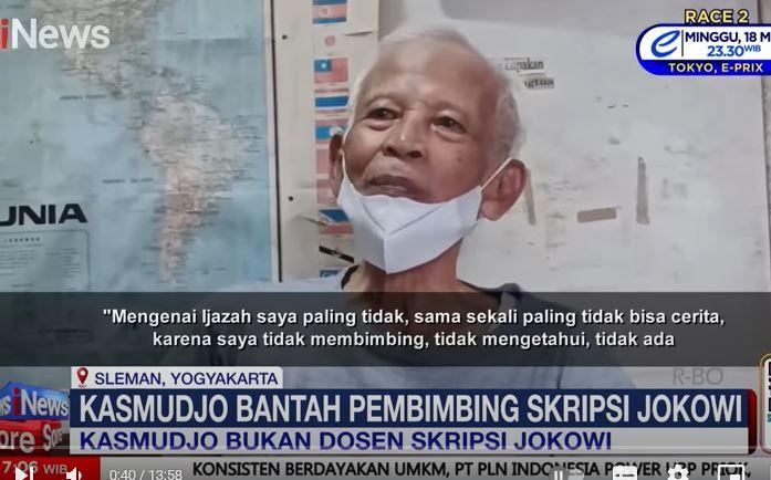 Kasmudjo Ngaku Belum Pernah Lihat Ijazah Jokowi