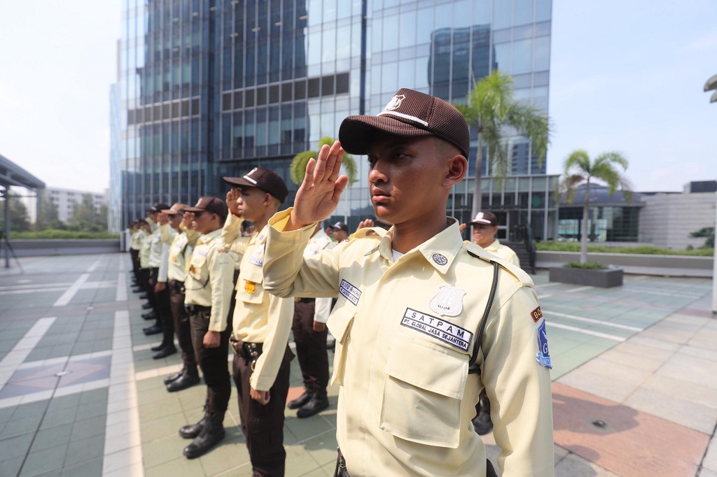 PT Global Jasa Sejahtera Gelar Pelatihan untuk Satpam, Libatkan Polda Metro