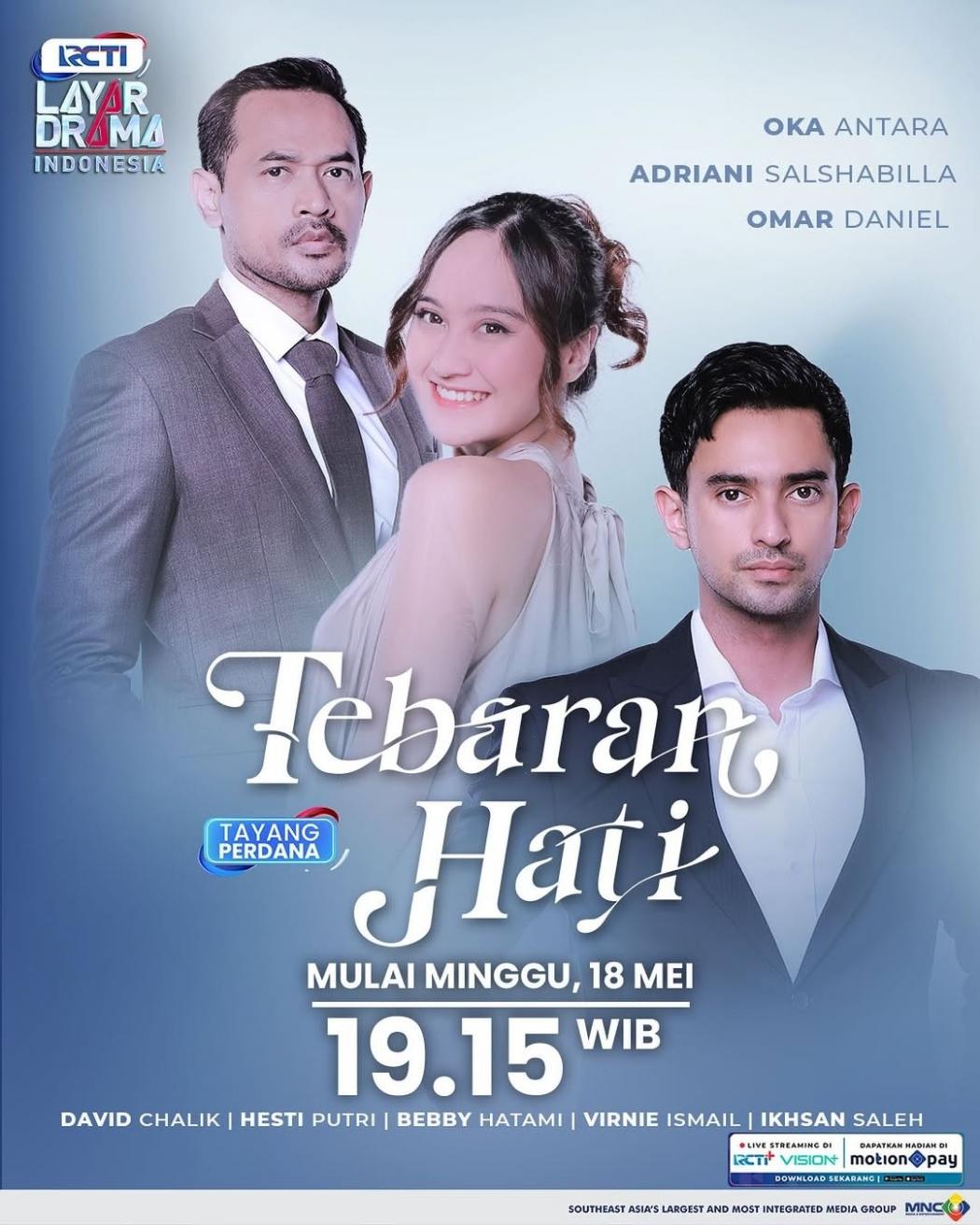 Sinetron Terbaru MNC Pictures Tebaran Hati Episode 1: Janji Ariana hingga Cinta, Pengorbanan dan Rahasia Mengubah Segalanya
