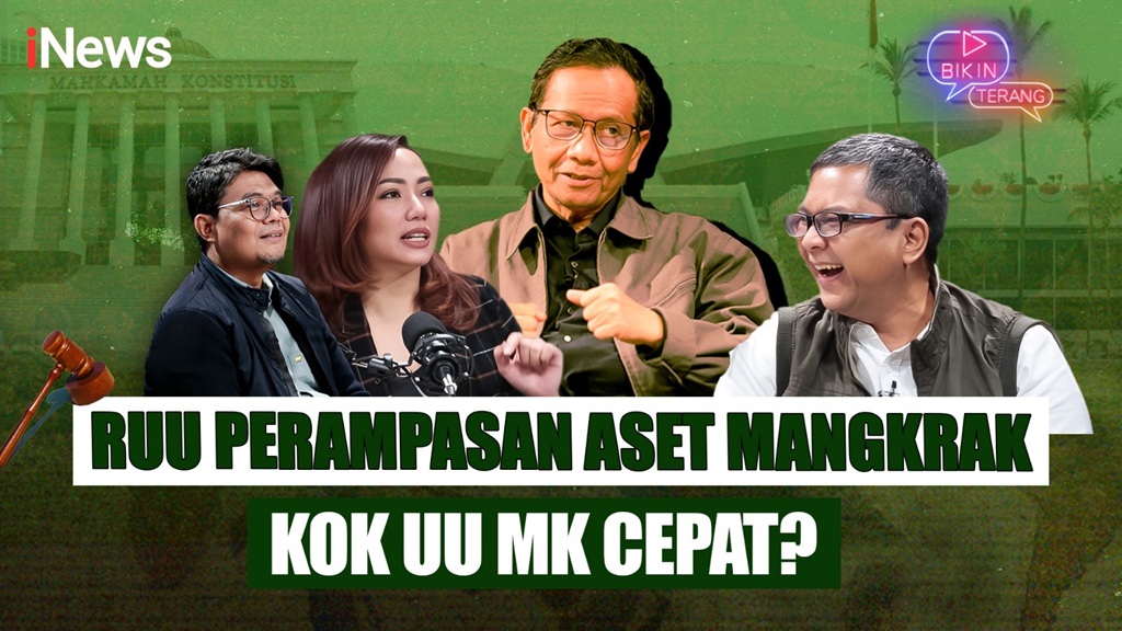 Aturan Perampasan Aset Mangkrak tapi UU MK Cepat Dibahas, Ini Kata Mahfud MD