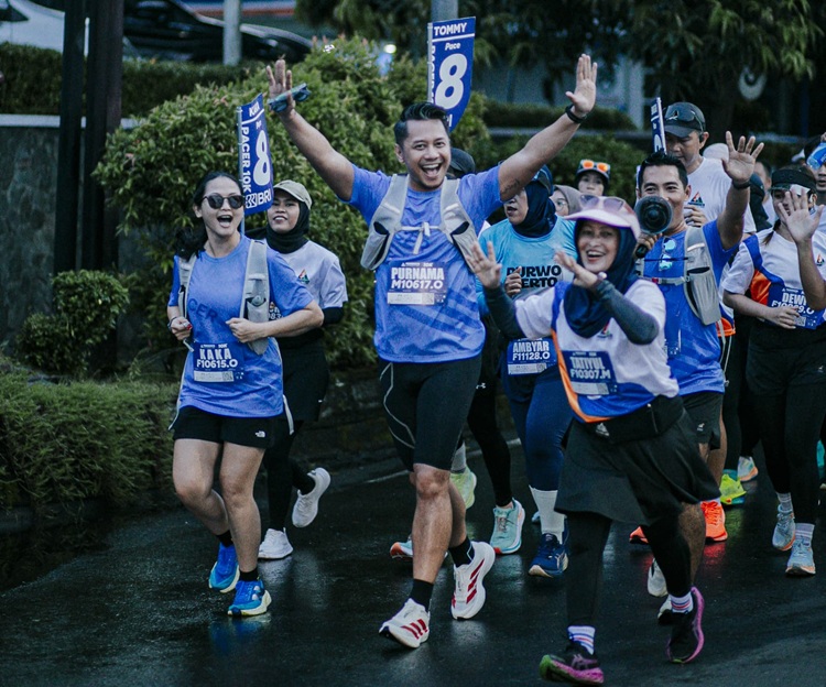 BRI Dukung Sport Tourism dan UMKM Lokal di Purwokerto Half Marathon 2025 