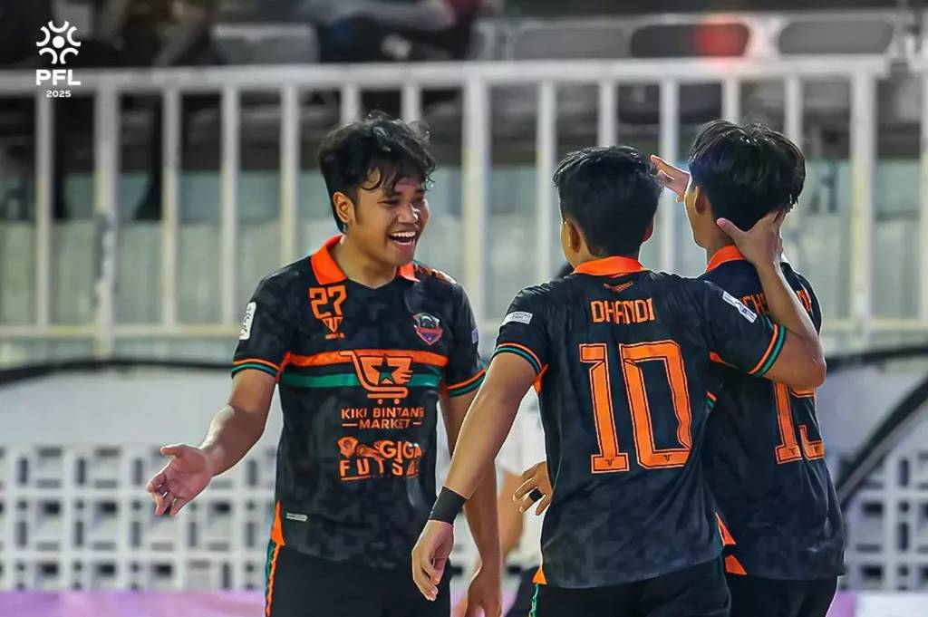 Sadakata United Bungkam Tiga Radja 6-1 di Liga Futsal Profesional 2025