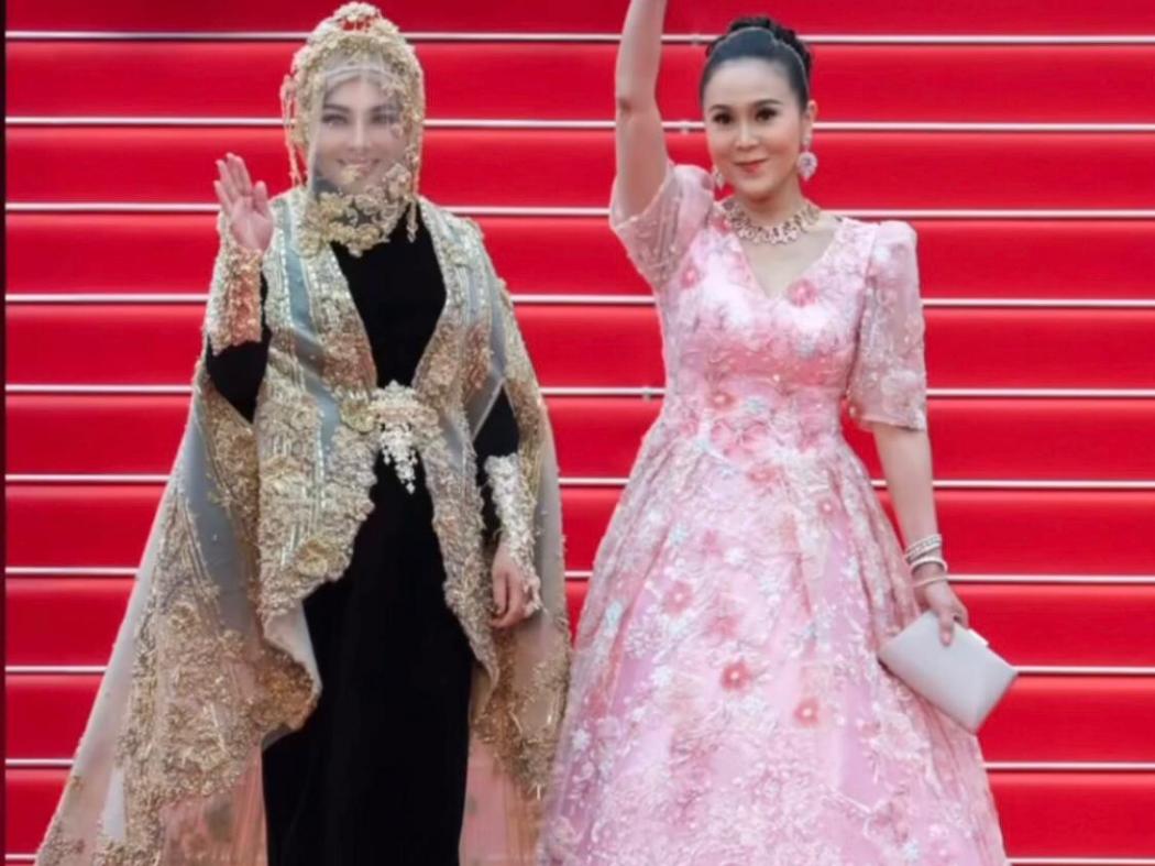 Syahrini Muncul Lagi di Cannes Film Festival 2025, Sekarang Wajahnya Ditutup!