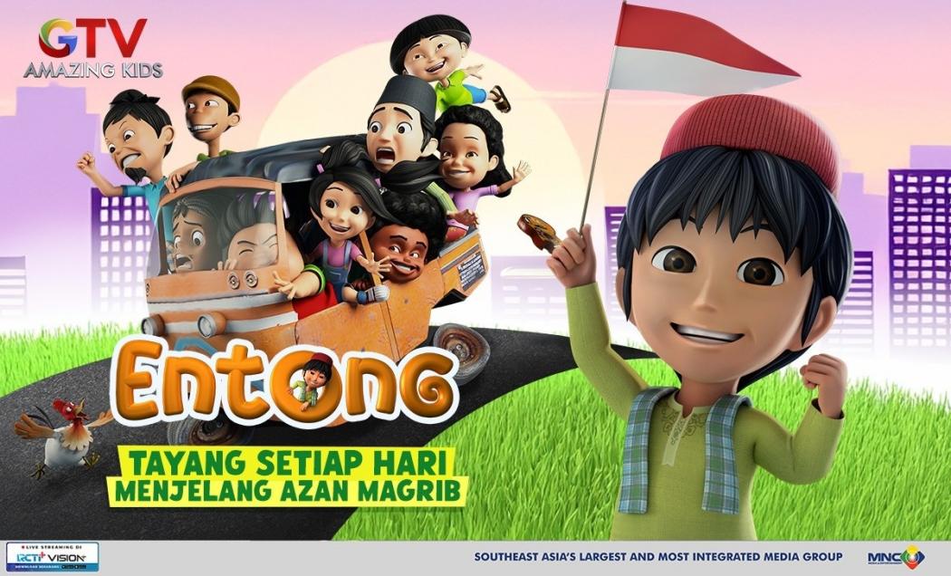 Sore-Sore Waktunya Nonton GTV Amazing Kids, Ada Animasi Asli Indonesia Penuh Nilai Kebaikan Entong