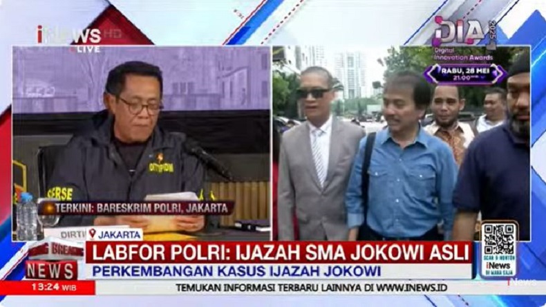 Sederet Bukti Jokowi Benar Lulusan SMA 6 Surakarta yang Diungkap Polri