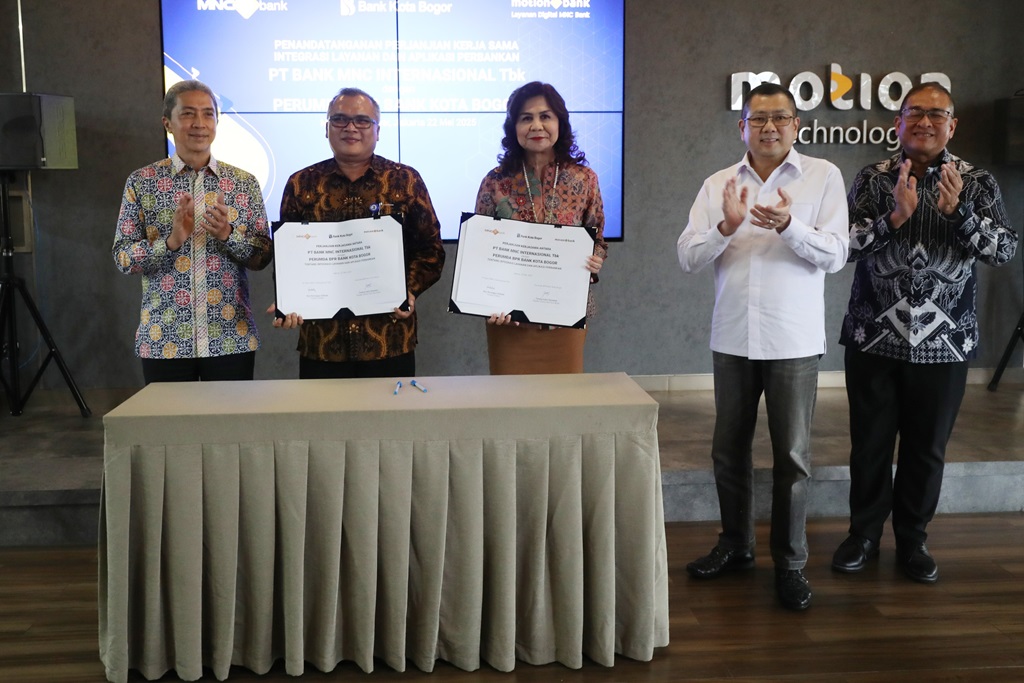 MNC Bank Kolaborasi dengan BPR Bank Kota Bogor, Perluas Akses Perbankan Digital