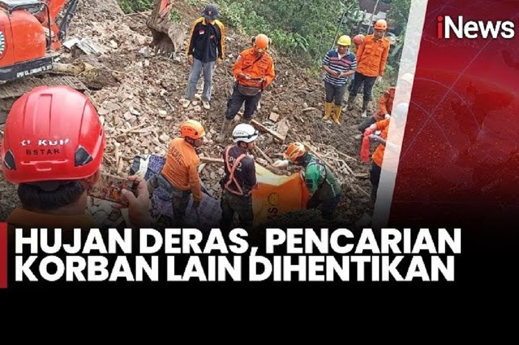 Longsor di Trenggalek, SAR Temukan Ibu dan Anak Korban Tewas Tertimbun