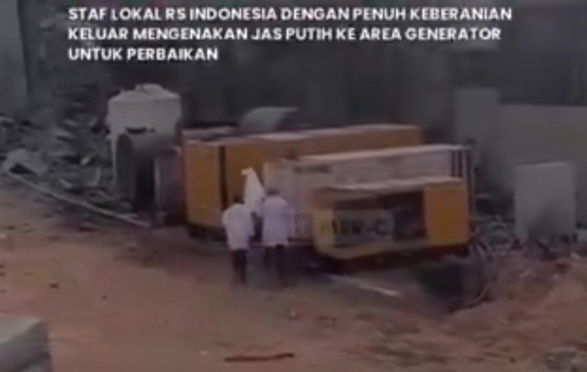 Salut! Relawan dan Staf Medis RS Indonesia di Gaza Bertahan meski Dikepung Israel