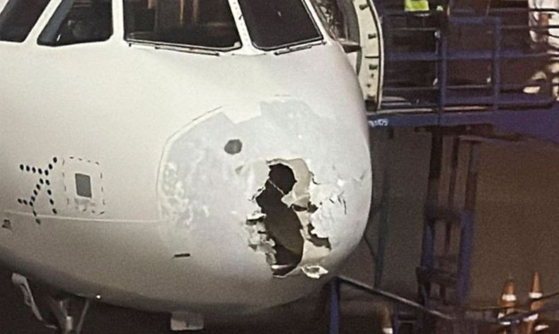 Horor! Pesawat IndiGo India Terpaksa Terjang Badai Es gegara Ditolak Masuk Wilayah Pakistan