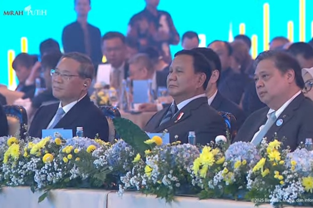 Prabowo Duduk Bareng PM China Li Qiang, Hadiri Pertemuan Para Pengusaha
