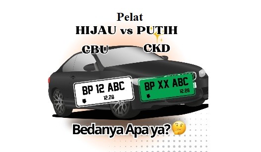 Heboh Ada Pelat Nomor Berwarna Hijau di Indonesia, Ternyata Hanya Berlaku di Daerah Ini
