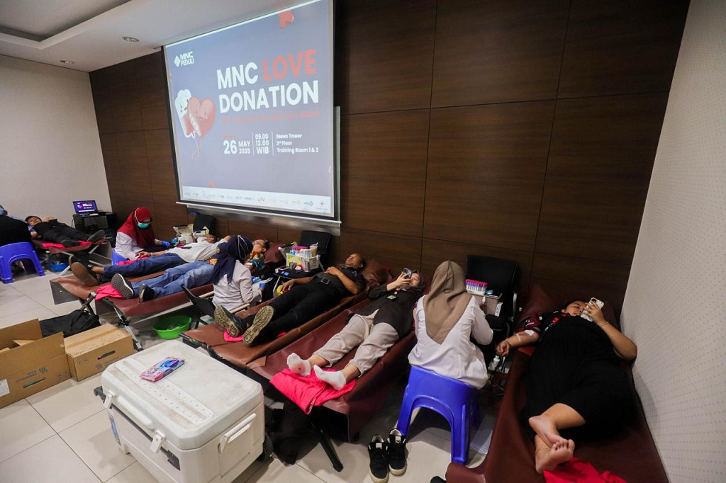 MNC Peduli dan PMI Gelar Donor Darah, Warga Antusias Bisa Ikut