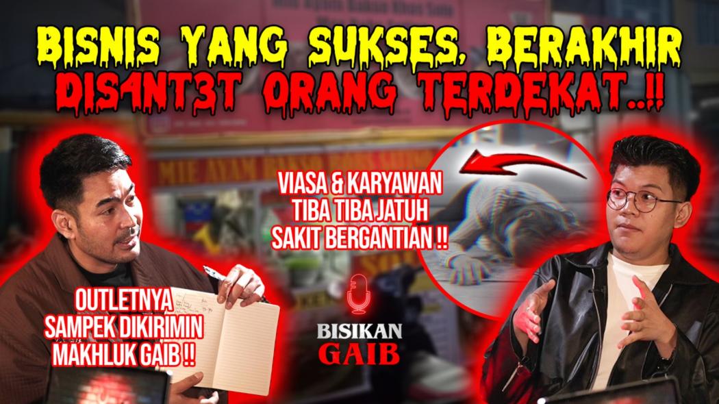 Robby Purba Ajak Viasa Bongkar Teror Mistis di Balik Usaha Kuliner yang Hampir Runtuh