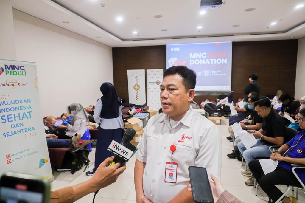 Gelar Donor Darah Bersama MNC Peduli, PMI Depok: Harapan Baik untuk yang Membutuhkan  