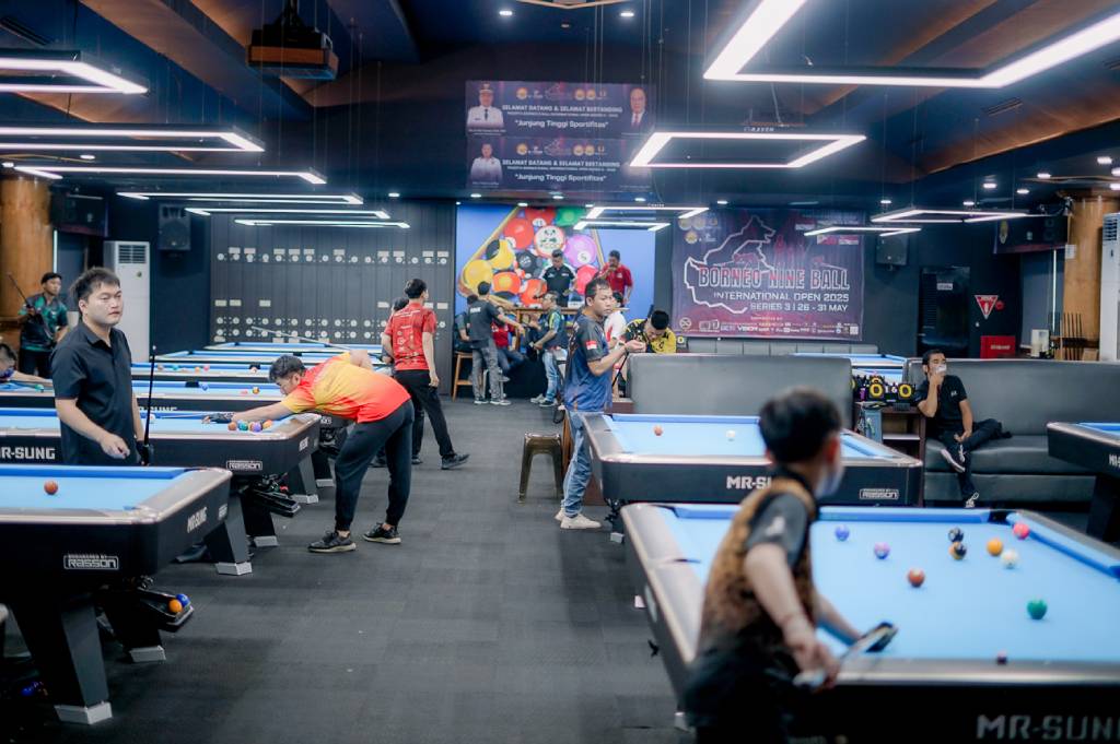 Borneo 9 Ball International Open Tournament 2025 Bergulir, Total Hadiah Rp300 Juta!