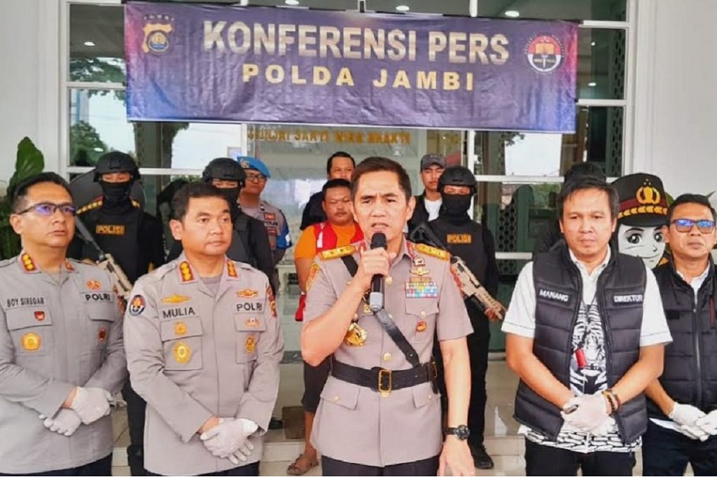 Pembunuhan Polisi Aipda Hendra di Jambi, Tersangka Terancam 15 Tahun Penjara
