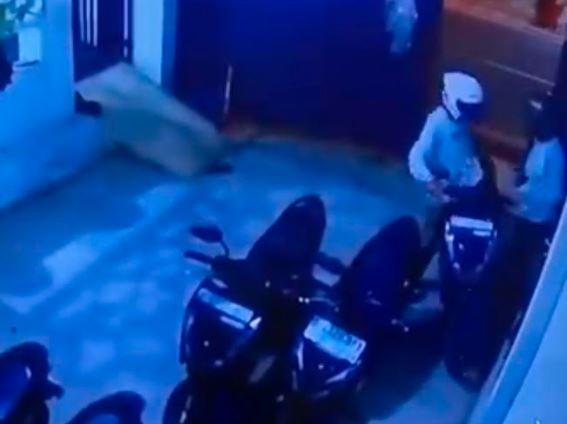 Viral Pencuri Gasak 7 Motor Milik Lembaga Keuangan Bandung, Polisi Turun Tangan