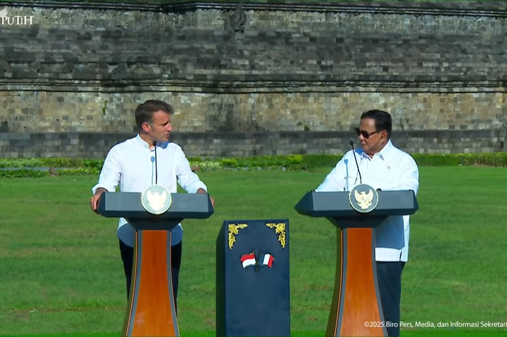 Prabowo Banggakan Candi Borobudur di Hadapan Macron: Mahakarya Peradaban