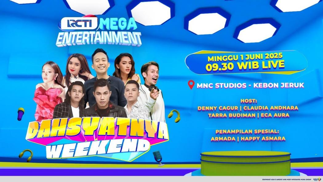 Seru-seruan Bareng Armada dan Happy Asmara di Dahsyatnya Weekend 1 Juni 2025