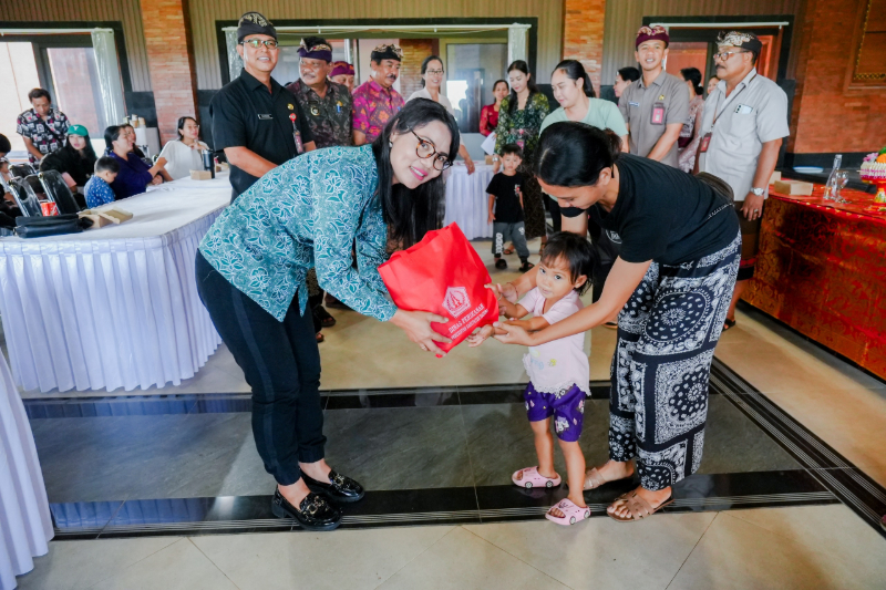 Cegah Stunting, Dinas Perikanan Badung Gelar Program Gemarikan di Desa Gulingan