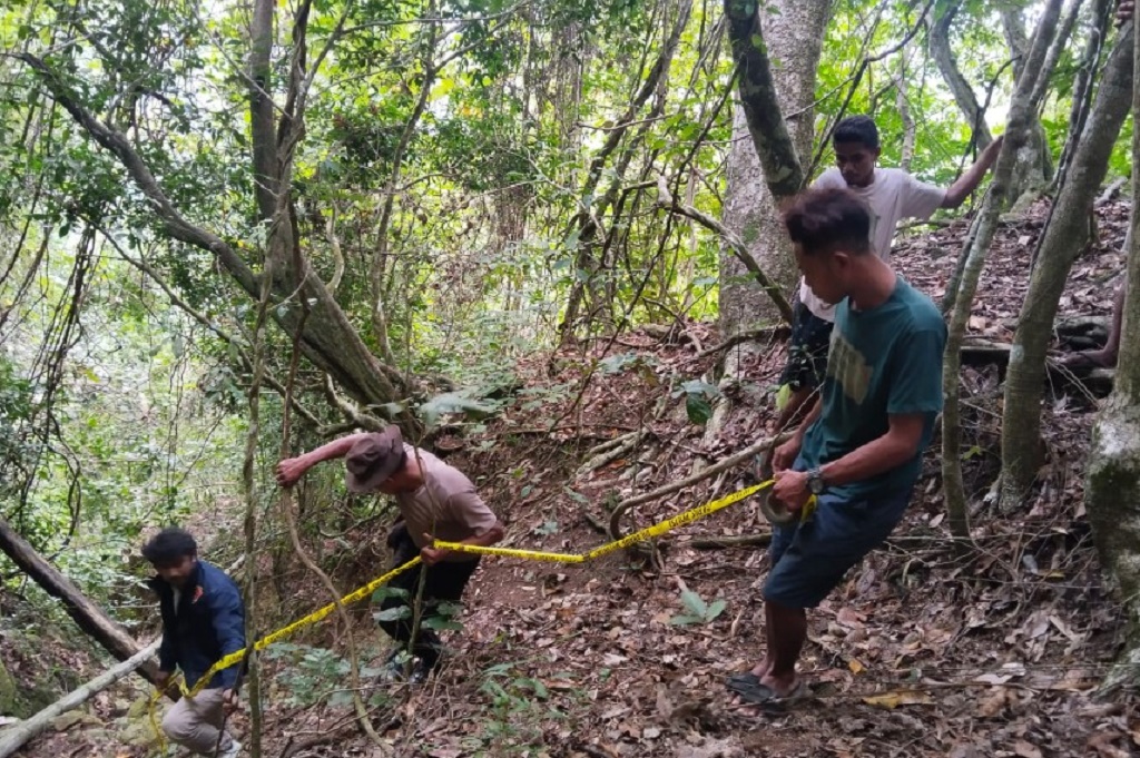 Ende NTT Geger, Kerangka Manusia Ditemukan di Jurang Koramera