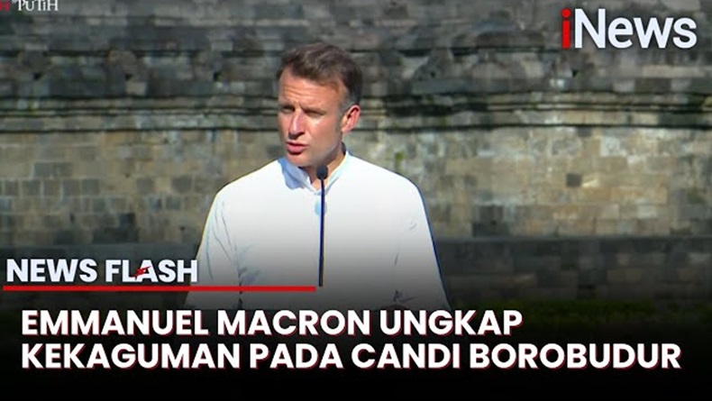 Presiden Prancis Macron Ungkap Kekaguman pada Candi Borobudur: Sumber Inspirasi Dunia!
