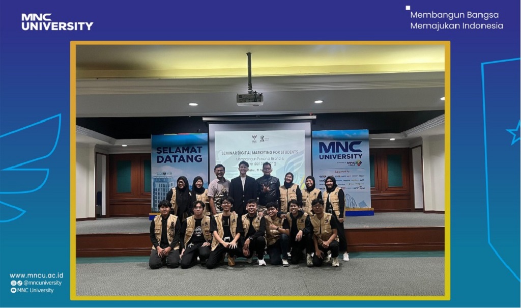MNC University Gelar Seminar Digital Marketing for Students: Bangun Personal Brand dan Karier dari Sekarang