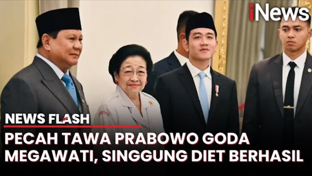 Saat Prabowo Puji Diet Megawati: Luar Biasa, Ibu Kurus!