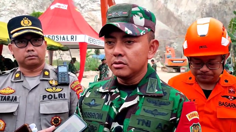 Pencarian Hari Kelima, 4 Korban Longsor Gunung Kuda Cirebon Belum Ditemukan