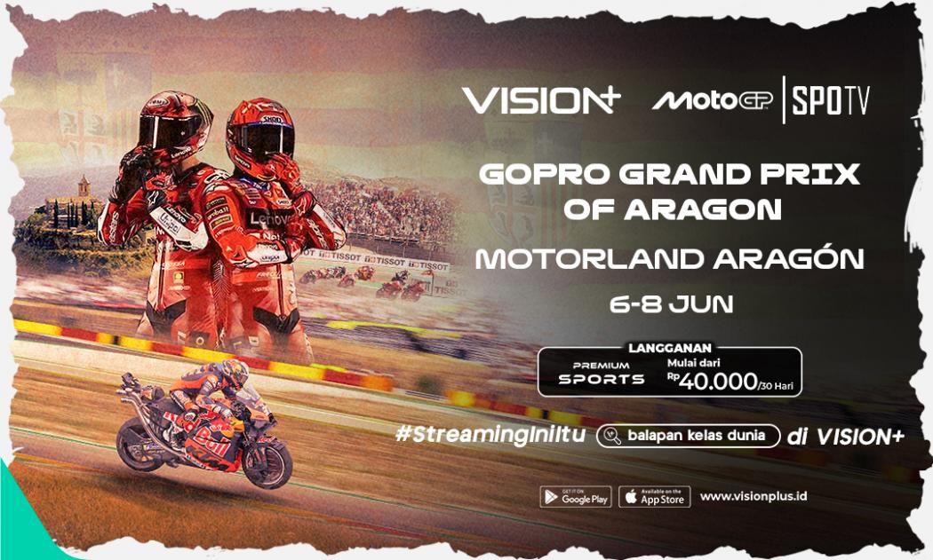 Jadwal Lengkap MotoGP Aragon 2025, Dapatkan Link Live Streaming Balapannya di Sini!