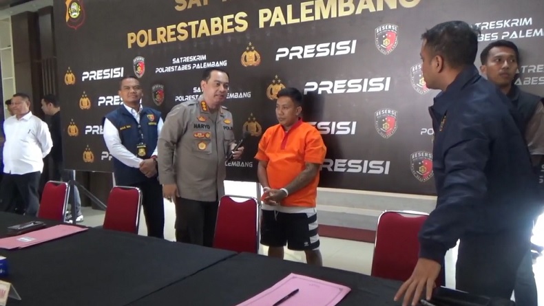 Pembacok Pengantin di Palembang Ditangkap, Motif Dendam Pribadi