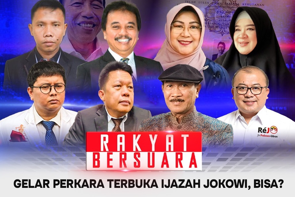 Jangan Lewatkan Rakyat Bersuara Malam Ini: Gelar Perkara Terbuka Ijazah Jokowi, Bisa?
