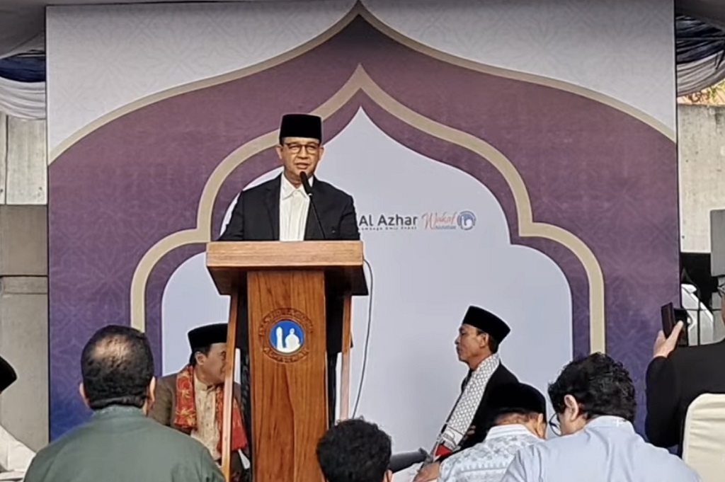 Khotbah Iduladha, Anies Cerita Runtuhnya Dinasti Besar karena Ketimpangan