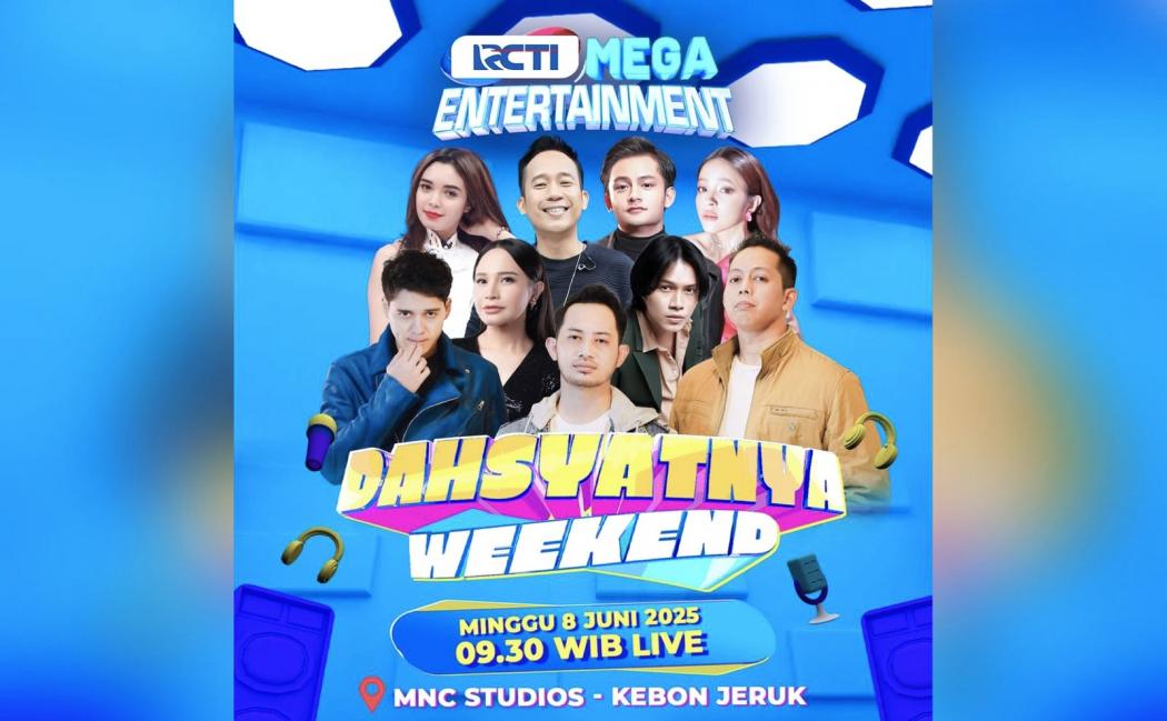 Rossa dan Rony Parulian Datang ke Dahsyatnya Weekend Minggu Ini di RCTI