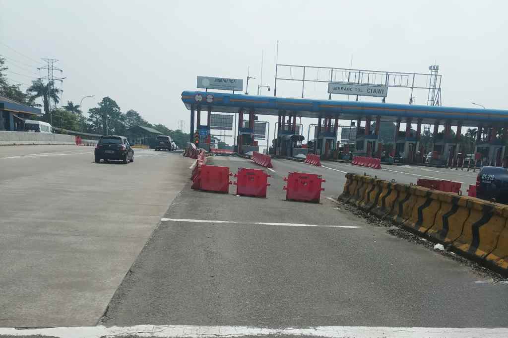Contraflow Arah Puncak di Tol Jagorawi Dihentikan, One Way Menuju Jakarta Diberlakukan 