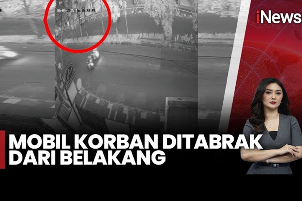 Terekam CCTV Pengemudi Mobil di Bogor Tewas Ditabrak saat Menepi, Terpental Sejauh 15 Meter
