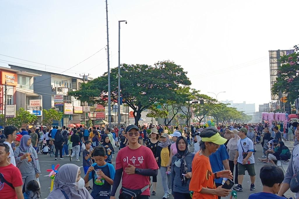 CFD Margonda Depok Kembali Digelar, Warga Antusias Olahraga  