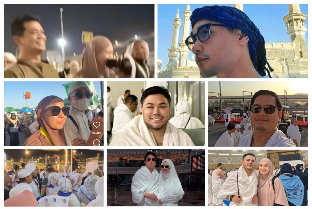 8 Artis Indonesia Menyandang Gelar Haji di 2025, Nomor 2 Diam-Diam ke Tanah Suci Sendirian