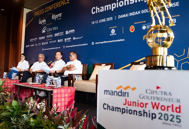 Ajang Mandiri Ciputra Golfpreneur Junior World Championship 2025 Resmi Digelar