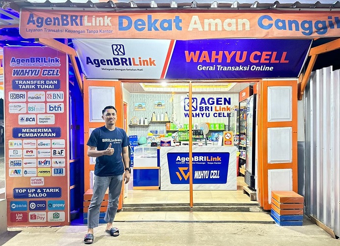 Jadi AgenBRILink, Pemuda Ini Sukses Ciptakan Lapangan Kerja di Kolaka 