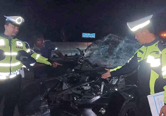 Kecelakaan Maut Sigra Tabrak Truk di Tol Bakauheni Lampung, 3 Orang Tewas