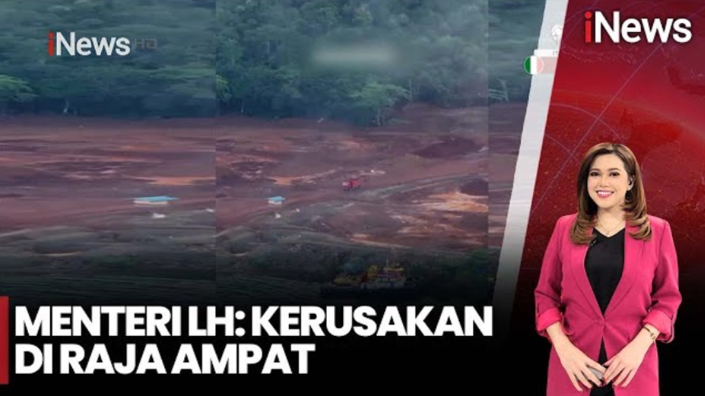 Menteri LH Ungkap Temuan Kerusakan Lingkungan di Pulau Manuran Raja Ampat