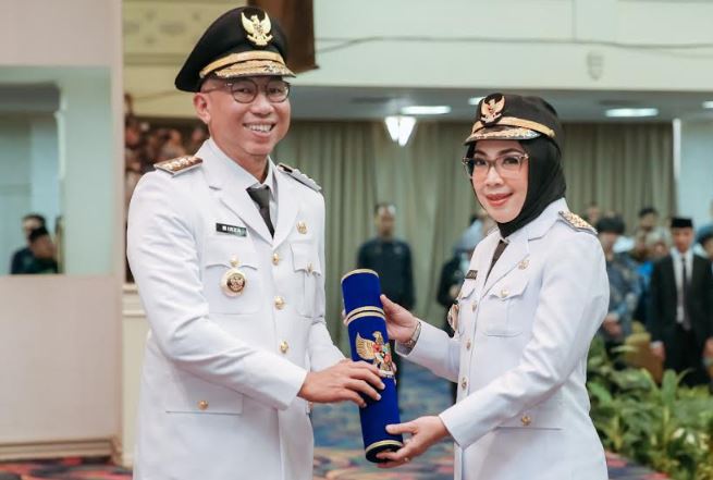 Ayu Asalasiyah Resmi Dilantik jadi Bupati Way Kanan Gantikan Ali Rahman